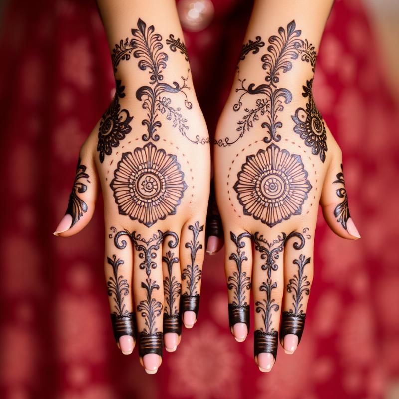 Party & Festival henna design by Aakash Mehandi Art Jaipur