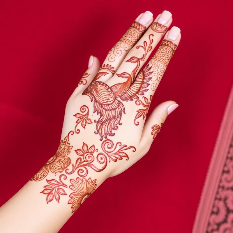 Rajasthani Mehandi henna design by Aakash Mehandi Art Jaipur